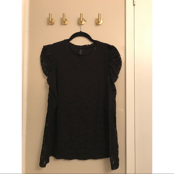 Lace long sleeve top - Picture 2 of 2